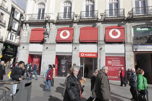 Tienda de telefonía de Vodafone