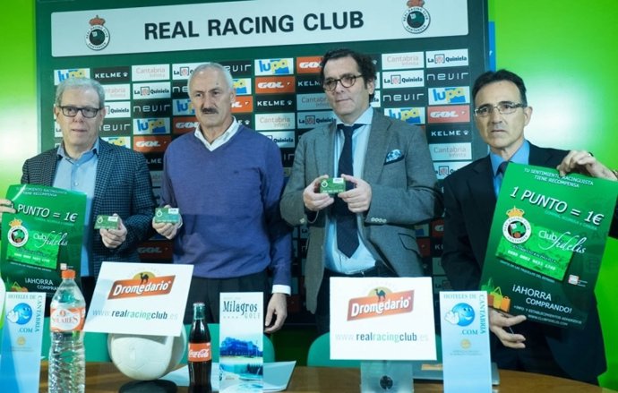 Presentación de la tarjeta 'Sentimiento Racinguista'