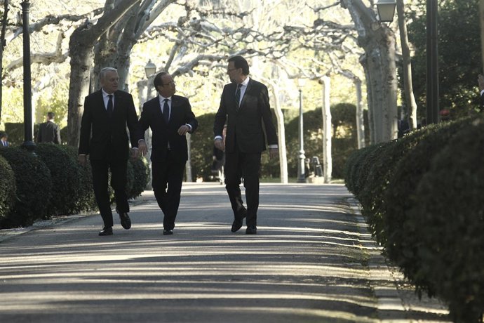 Rajoy y Hollande en la cumbre hispano-francesa