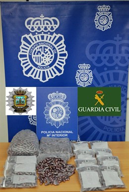 Hachís intervenido en Lugo.