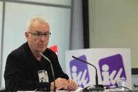 Cayo Lara saluda la rectificación del PSOE sobre el artículo 135 pero avisa contra el "oportunismo"