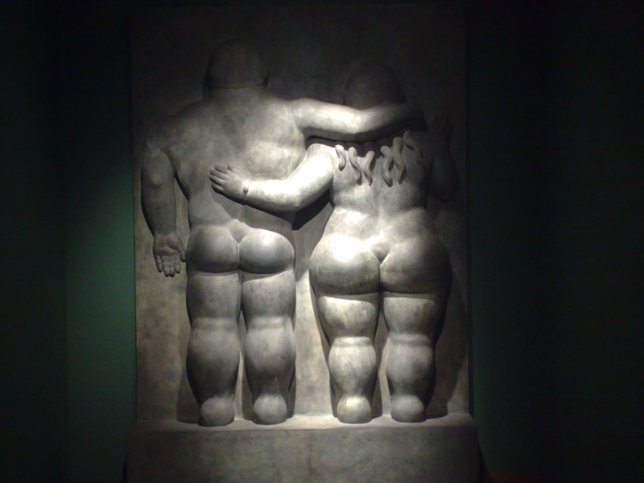 Adán y Eva de Fernando Botero 