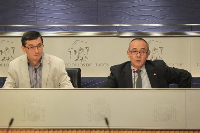 Joan Coscubiela y José Luis Centella