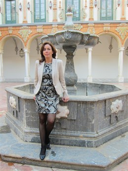 La presidenta de la Diputación, María Luisa Ceballos