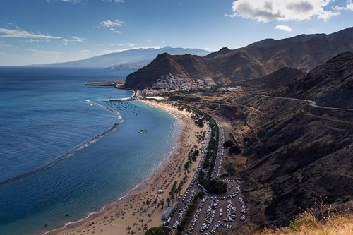 Playa de las Teresitas, islas Canarias