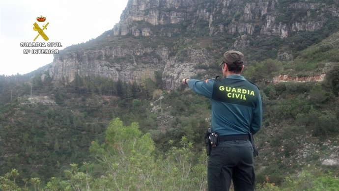 Lugar del rescate de una montañera en el pico Mondúver