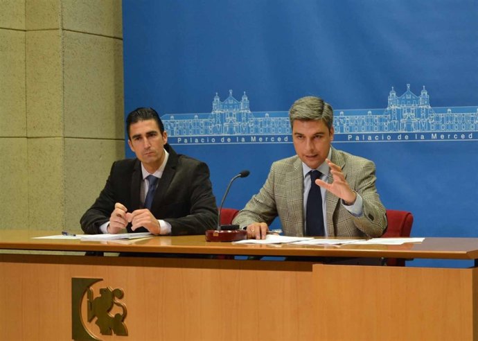 Palomares y Lorite en la rueda de prensa