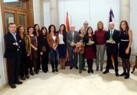 Palmer entrega 3 'Meninas' a entidades de Baleares que trabajan por la erradicación de la violencia de género