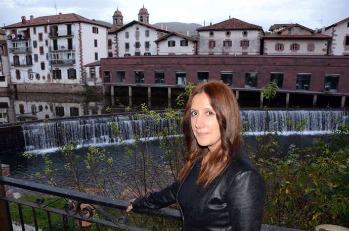 La escritora Dolores Redondo