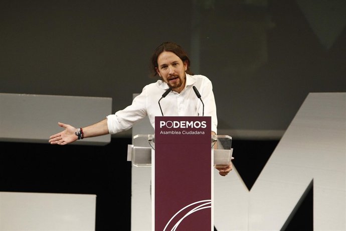 Pablo Iglesias, secretario general de Podemos