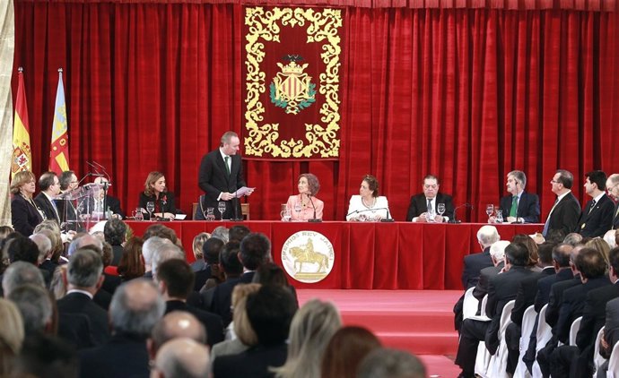 Acto de entrega de los Premios Jaime I 2014.