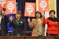 Las ministras bolivianas proponen que los maltratadores no accedan a ningún cargo público