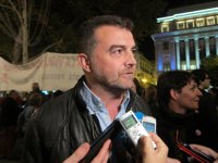 Maíllo, a Díaz: "Es evidente que no estaríamos con gente corrupta en un Consejo de Gobierno"