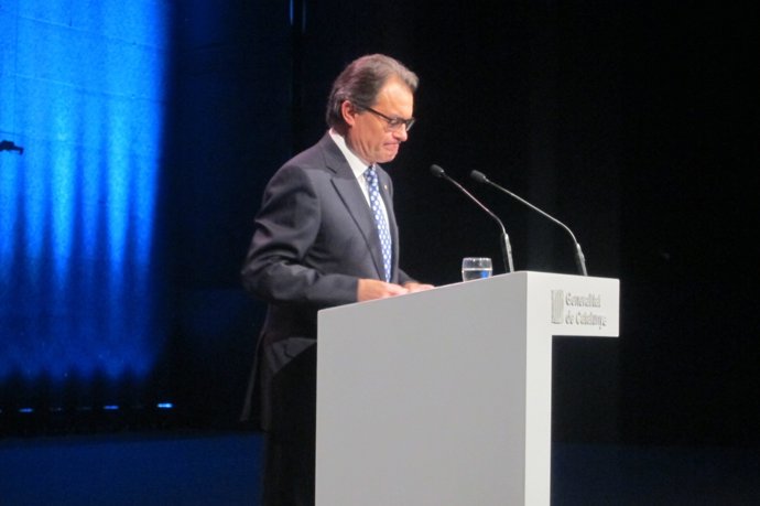 El presidente de la Generalitat, Artur Mas