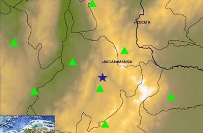 Sismo en Colombia