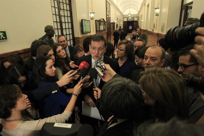 Mariano Rajoy en el Congreso