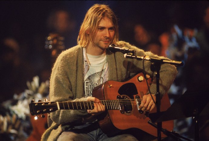 Kurt Cobain En Un Unplaged
