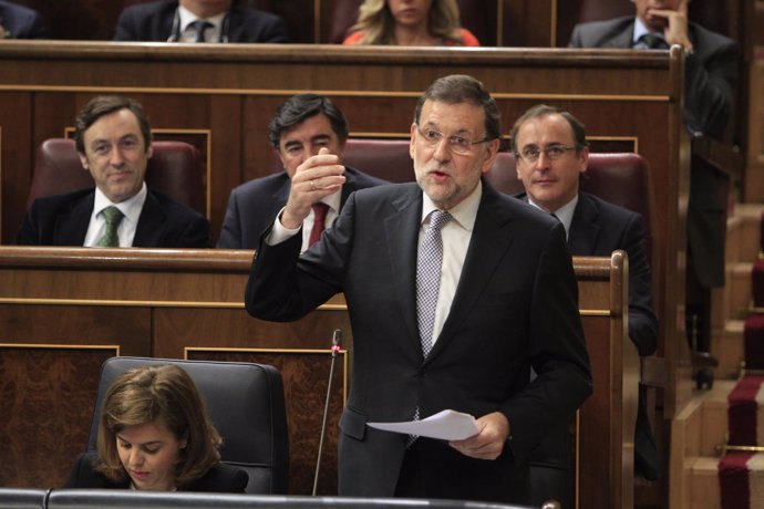 Mariano Rajoy en el Congreso