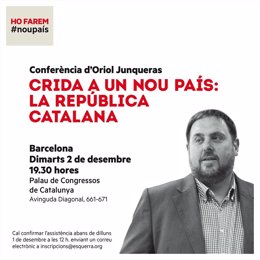 Conferencia de Oriol Junqueras