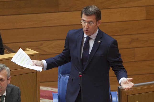 PARLAMENTO10,00 h.-     O titular da Xunta, Alberto Núñez Feijóo, responderá ás 