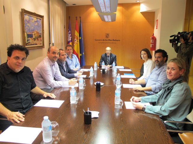 Gómez y sector audiovisual