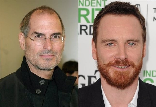 Michael Fassbender y Steve Jobs