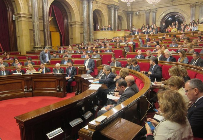 Plano general del pleno del Parlament