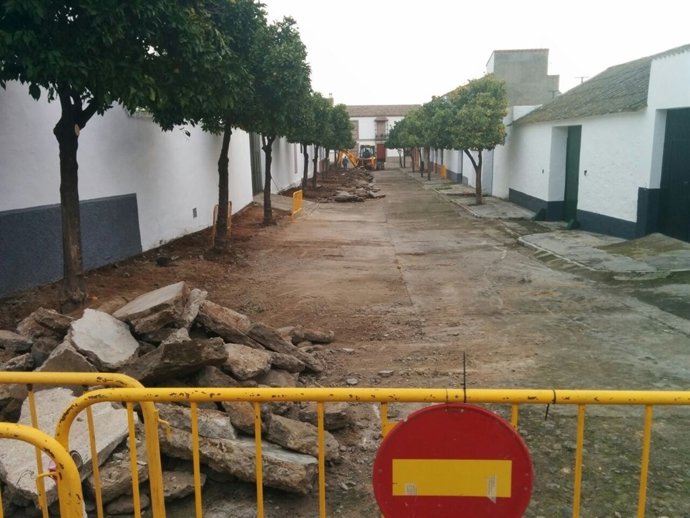 Obras del Plan Supera en Gerena
