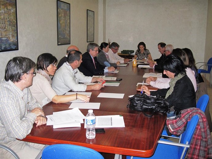 Reunión de la Comisión Provincial de Riesgos Laborales celebrada este jueves