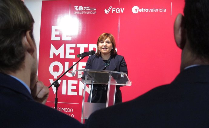 Bonig presenta el plan de mejoras 'El metro que viene'.