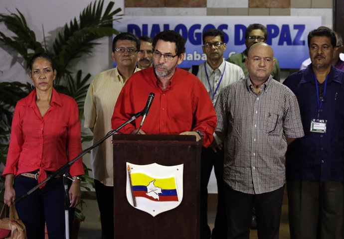 Negociaciones de paz con las FARC.
