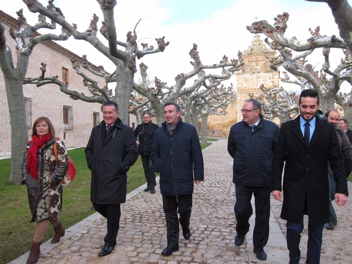 Beamonte ha visitado este jueves el Monasterio de Veruela