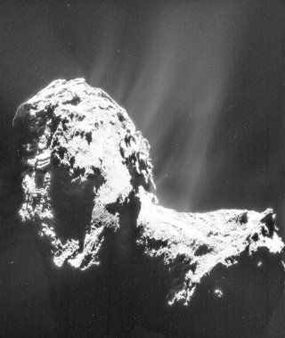 El cometa 67P se acerca al Sol