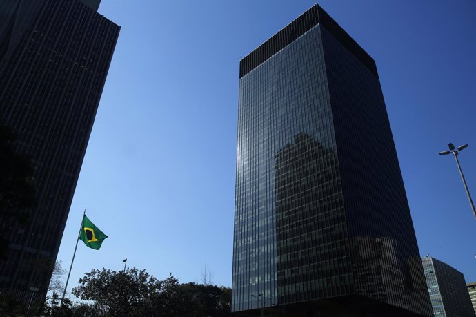 A general view of the headquarters of Brazilian Development Bank (BNDES) in down