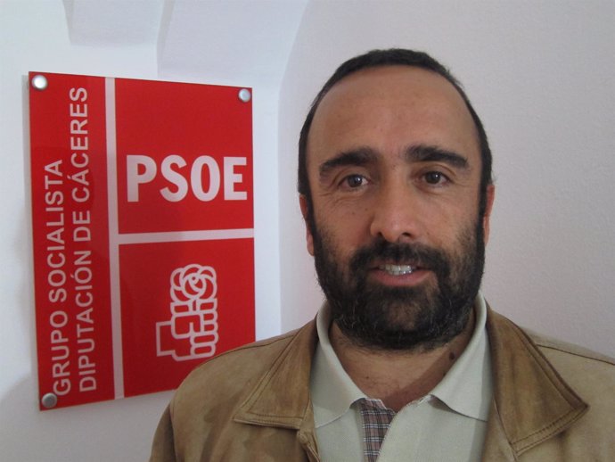 Miguel Ángel Morales, portavoz del PSOE en la Diputación de Cáceres