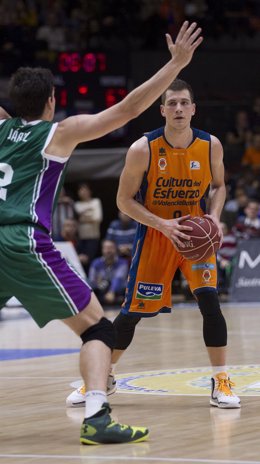 Nemanja Nedovic en el Valencia Basket - Galatasaray