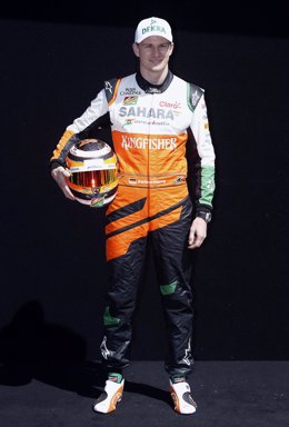 El piloto alemán de Force India Nico Hulkenberg