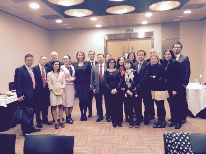 Reunión de empresarios españoles con el grupo chino Wanda