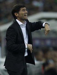 Marcelino: "Lo normal es que esa falta se hubiese ido fuera"