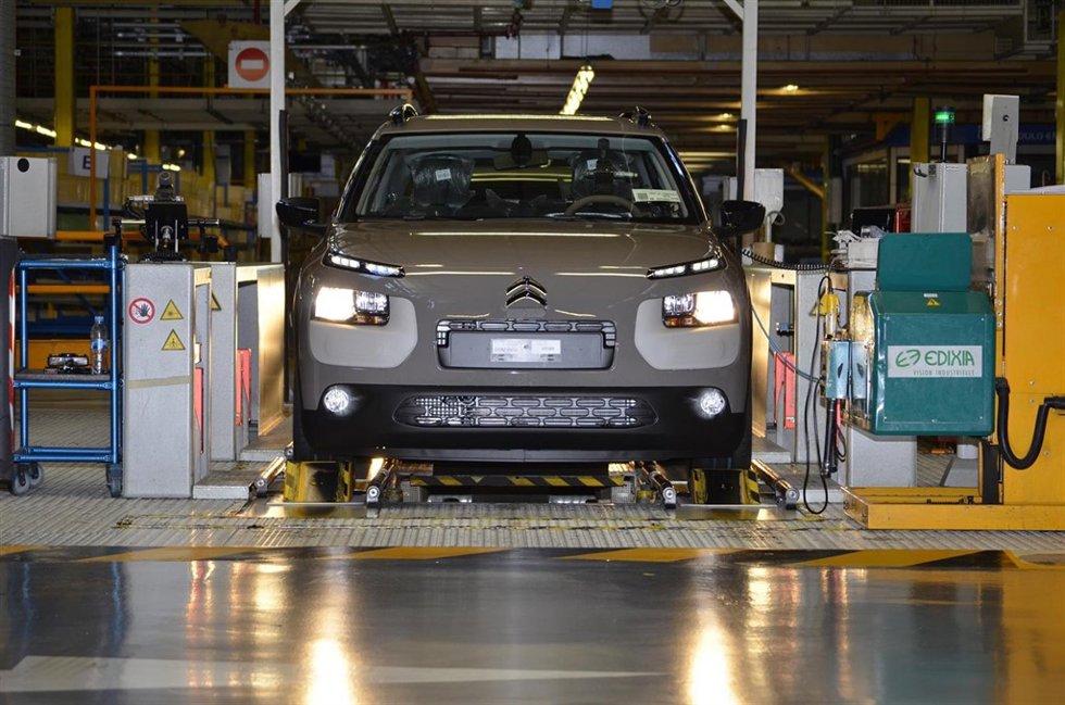 Planta de PSA Peugeot Citroën en Madrid