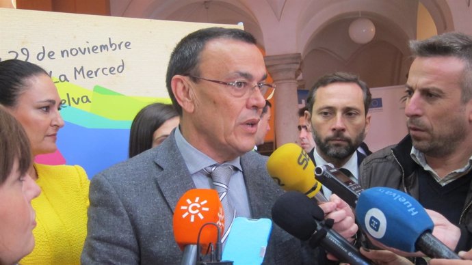 El presidente general del PSOE de Huelva, Ignacio Caraballo.