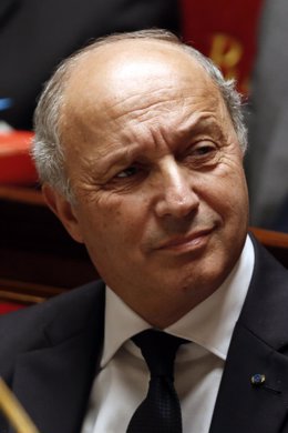 Laurent Fabius, ministro de exteriores de Francia.