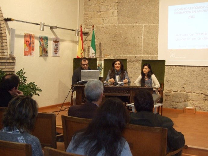 Inauguración de jornada de archiveros organizada este viernes en Jaén