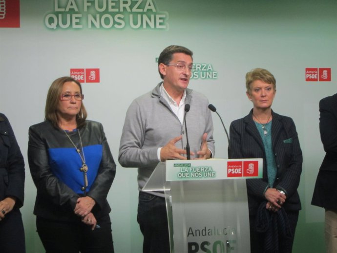 El secretario general del PSOE de Almería, José Luis Sánchez Teruel