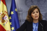 Santamaría: "Menos mal que el Gobierno de España ha suplido muchas carencias de la Generalitat"