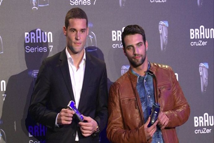 Jesús Castro y Mario Suárez, guapos con y sin barba