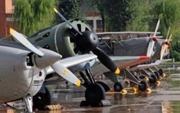 Museo de aviones históricos de la Fundación Francisco de Orleans