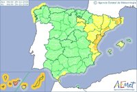 Las lluvias dejan 103 litros por metro cuadrado en 24 horas en Montanejos (Castellón)