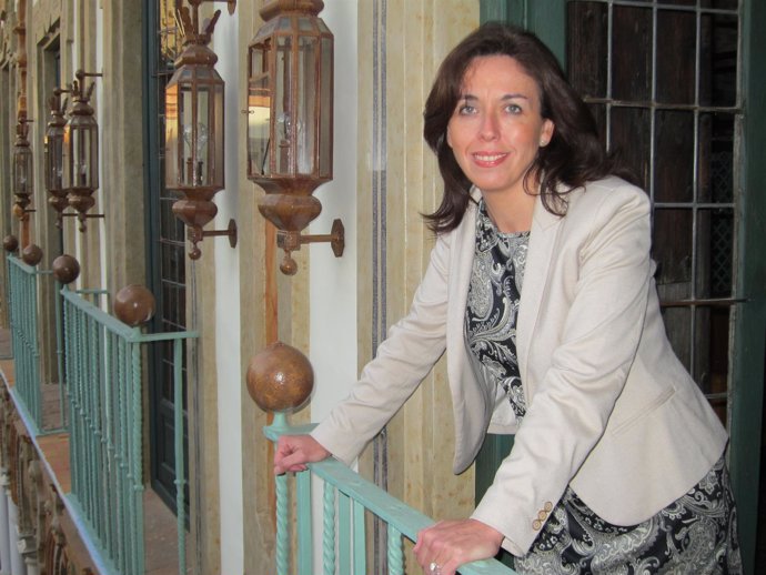 La presidenta de la Diputación, María Luisa Ceballos