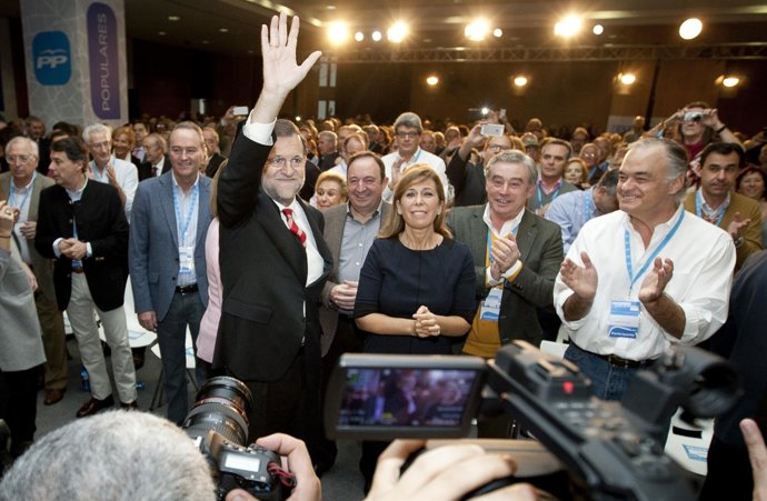 M.Rajoy,Alicia S.Camacho, Esteban Glez Pons